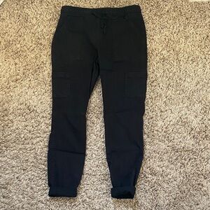 Maurice’s Weekender Drawstring Tapered Pants, Women’s Medium in Black